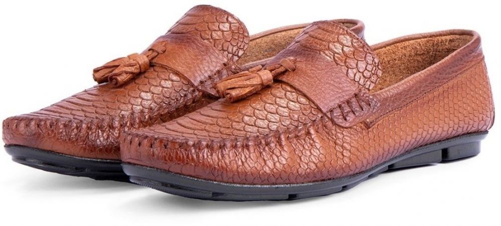 Ducavelli Array Genuine Leather Men's Casual Shoes, Rog Loafers