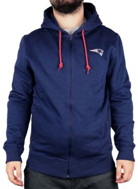 Men's Fanatics Oversized Split Print Zip Thru Hoodie NFL New England Patriots, M