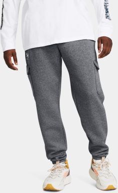 Šedé tepláky Under Armour UA Essential Flc Cargo Pant