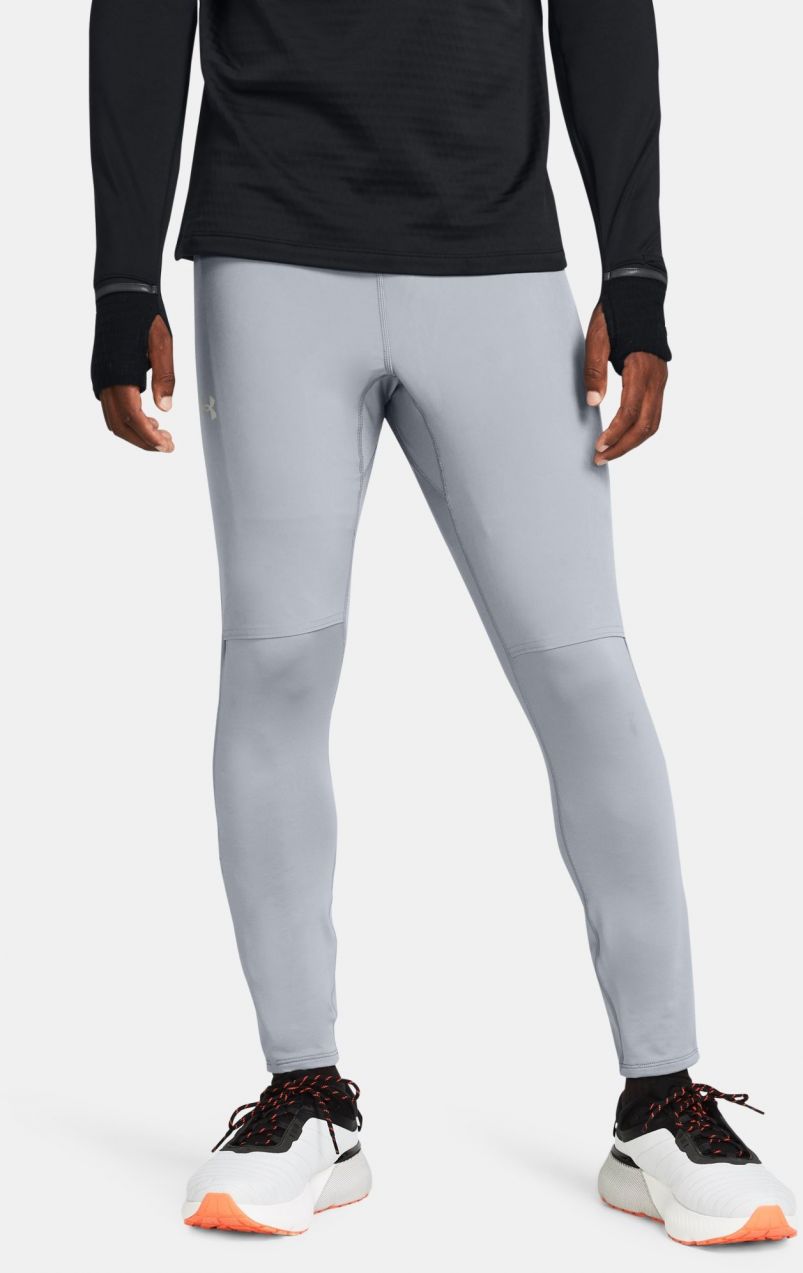 Svetlosivé športové nohavice Under Armour QUALIFIER ELITE COLD TIGHT