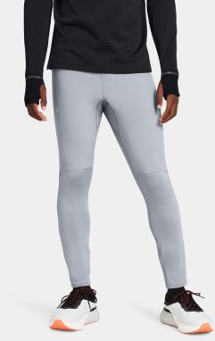 Svetlosivé športové nohavice Under Armour QUALIFIER ELITE COLD TIGHT