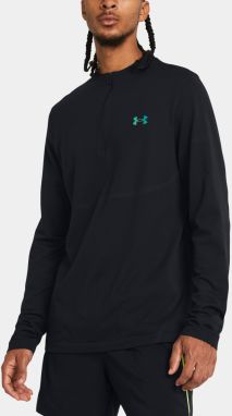 Čierne športové tričko Under Armour Vanish Elite Seamless 1/4 Zp
