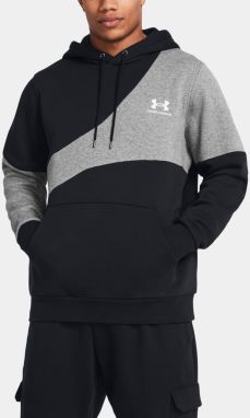 Čierna mikina Under Armour UA Essential Flc Blocked HD