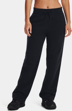 Čierne športové nohavice Under Armour UA Rival Flc Straight Pant