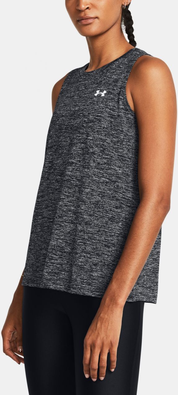 Čierne dámske tielko Under Armour Tech Tank Twist