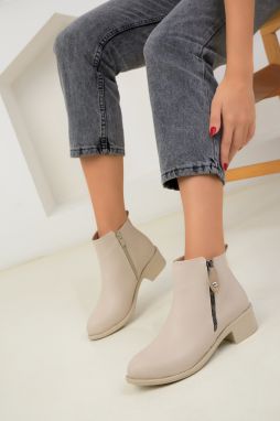 Dámske čižmy a členkové čižmy Soho Beige 18405