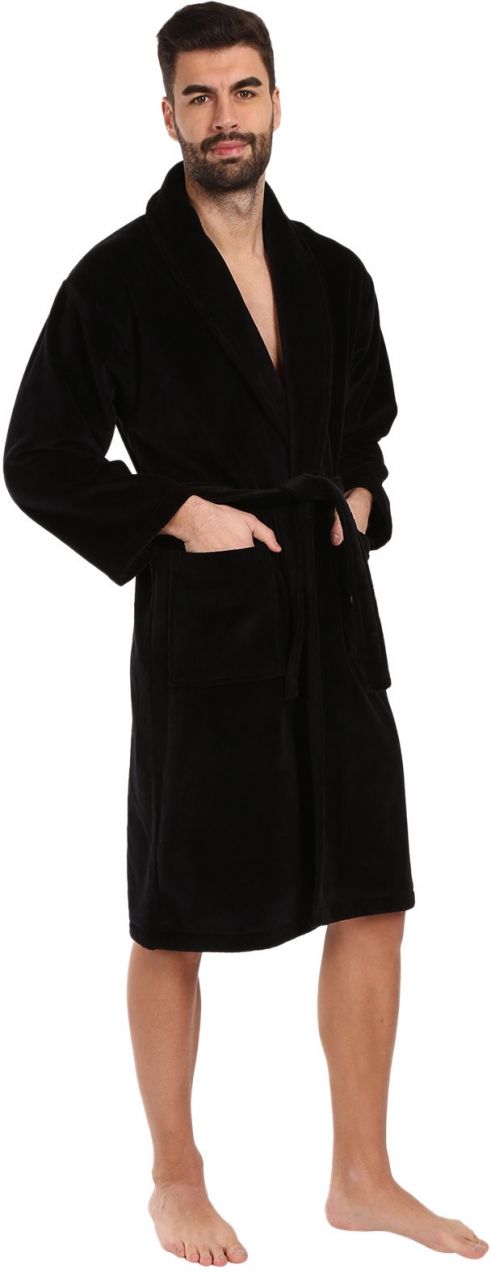 Bathrobe Nedeto black