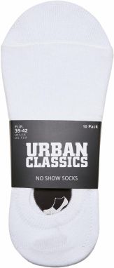 No Show Socks 10-Pack white