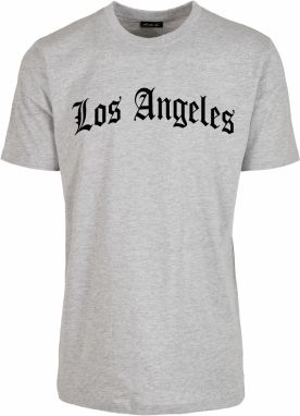 Los Angeles Wording Tee heather grey