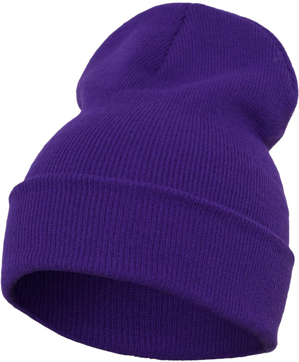 Long Heavyweight Cap Purple