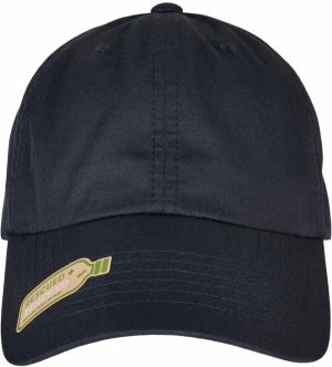 Navy cap made of recycled polyester