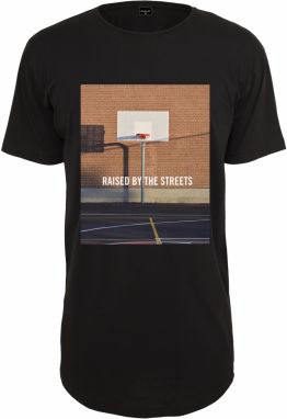 Black T-Shirt Raised By The Streets