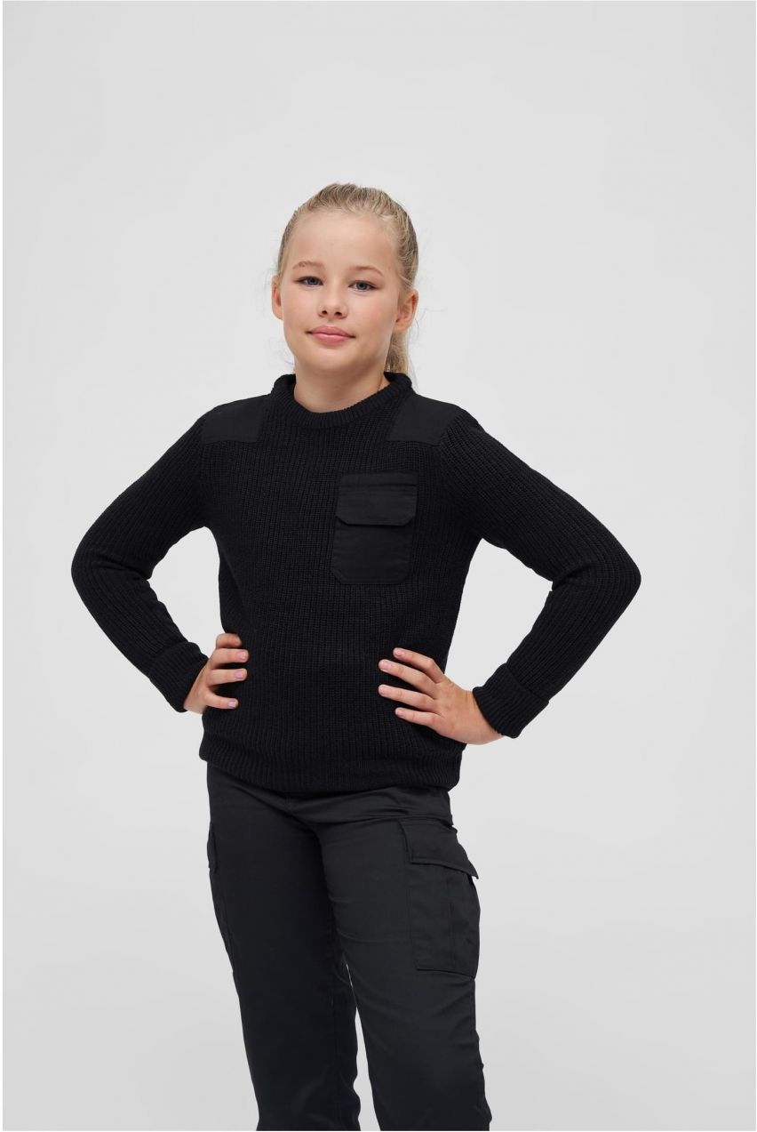 Children's sweater BW black
