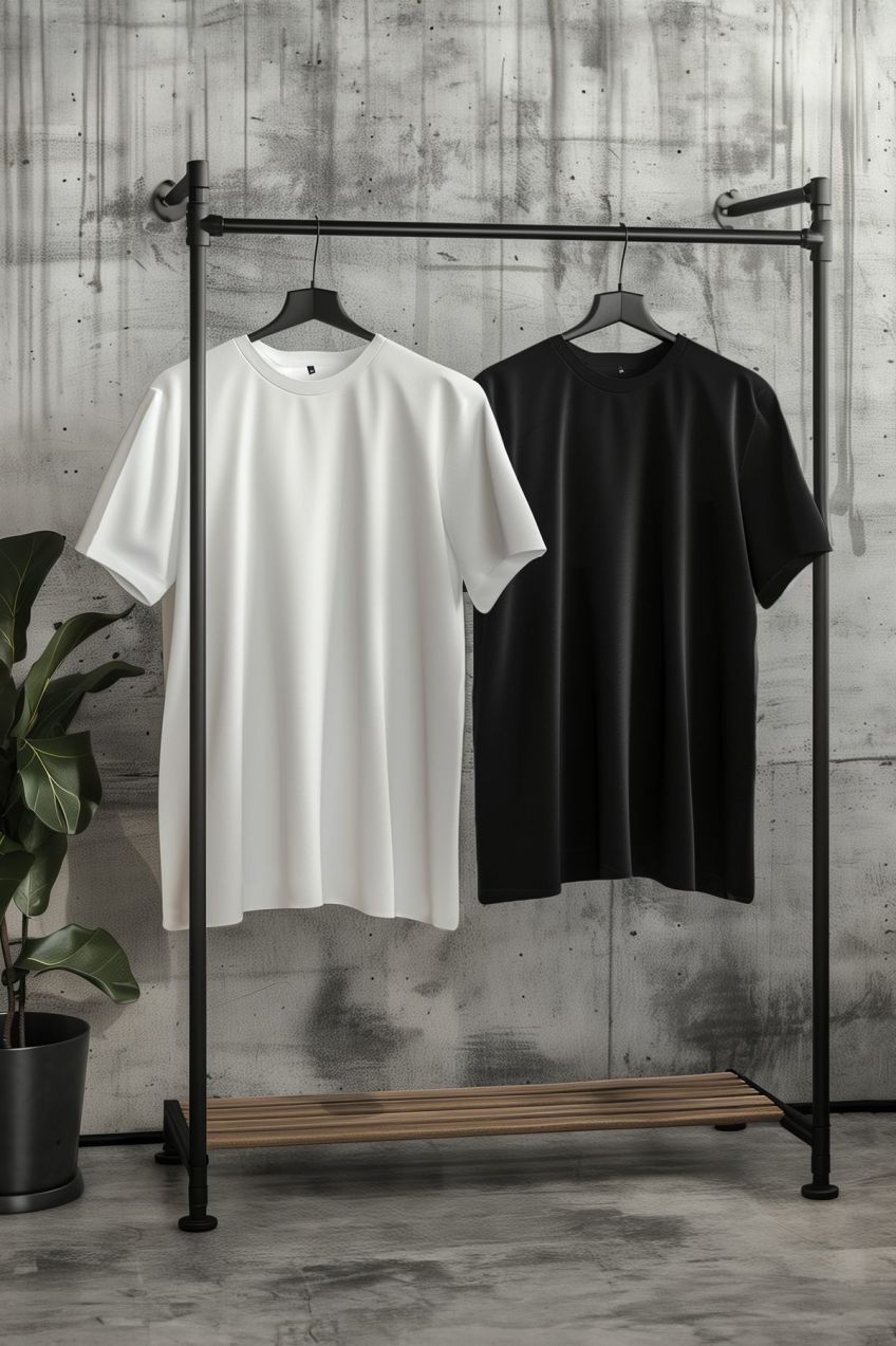 Trendyol Large Size T-Shirt Pack of 2 Comfortable 100% Cotton Regular Cut T-Shirt