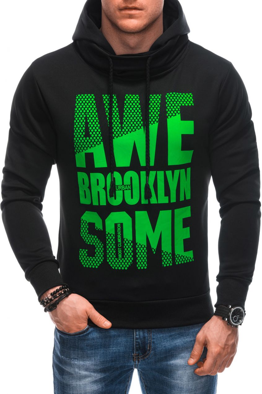 Edoti Men's zip-up sweatshirt