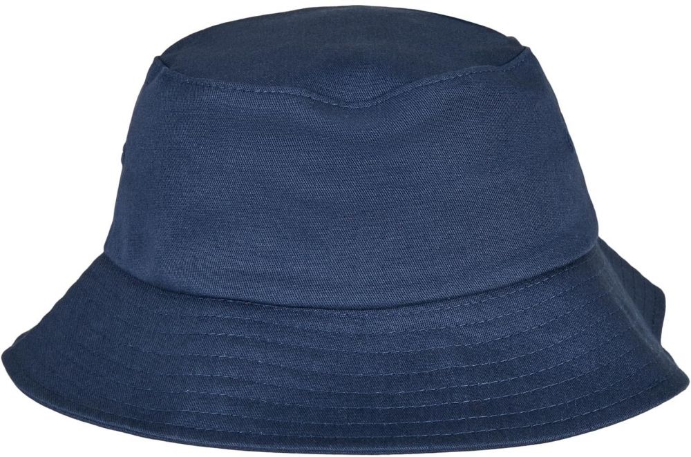 Children's Navy Beanie Flexfit Cotton Twill Bucket
