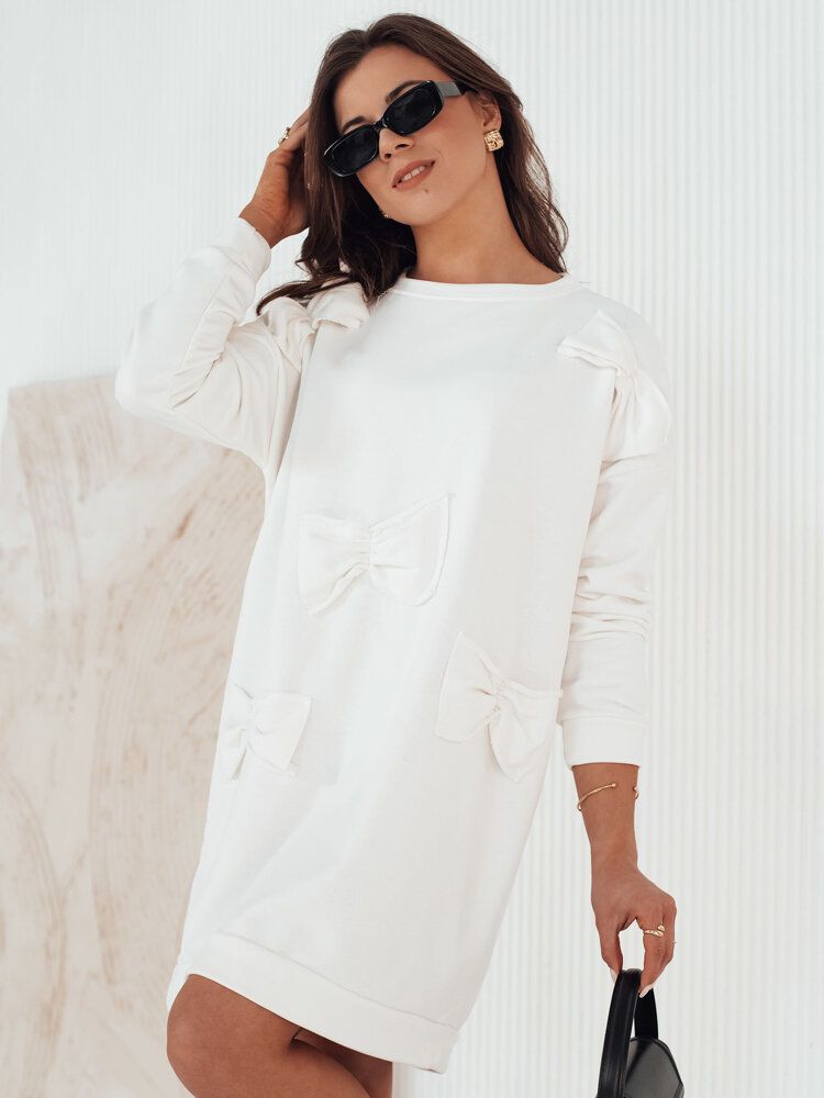 GASTOR Dress White Dstreet