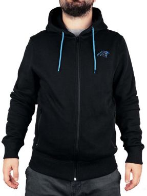 Men's Fanatics Oversized Split Print Zip Thru Hoodie NFL Carolina Panthers, M