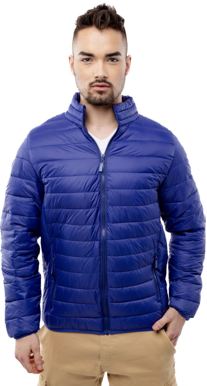 Man Quilted Jacket GLANO - navy