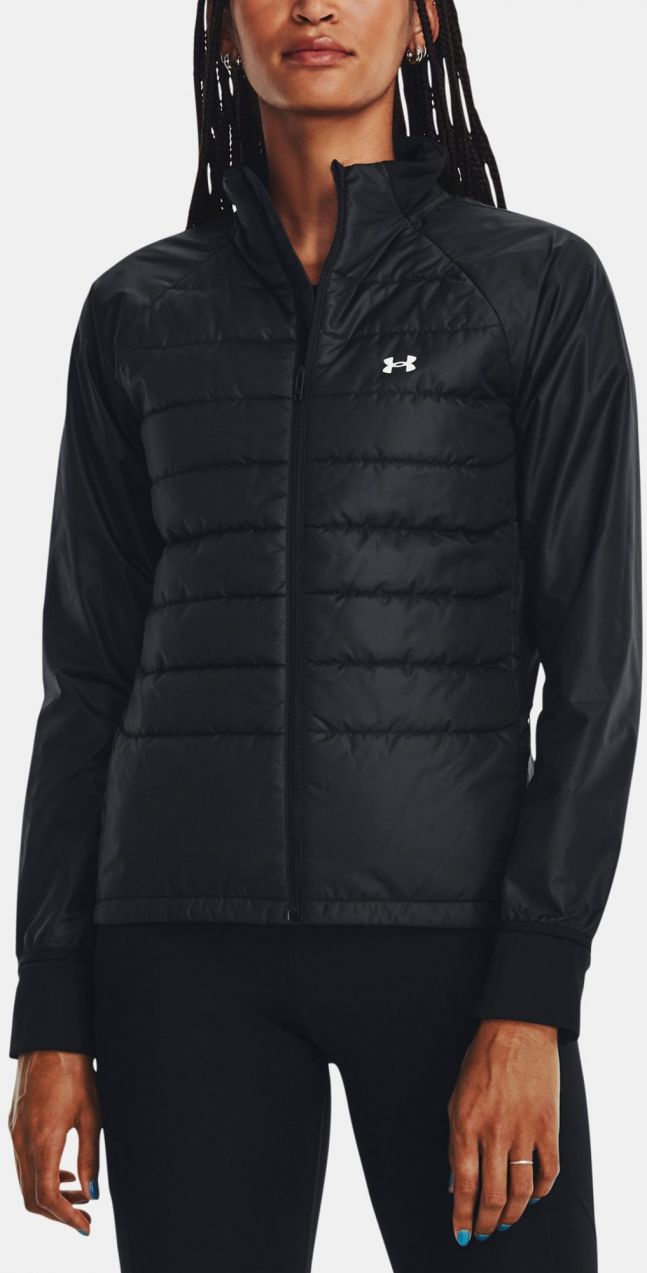 Čierna športová bunda Under Armour UA STRM INS RUN HBD JKT