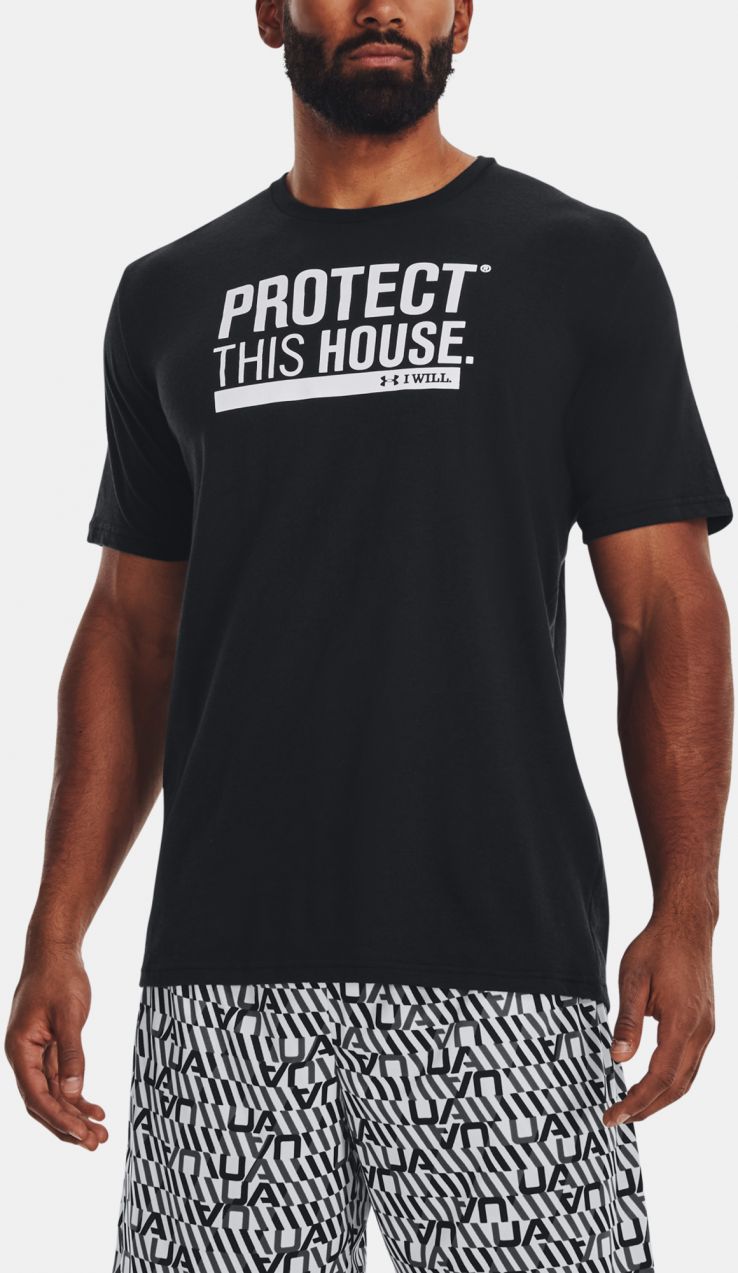 Čierne pánske športové tričko Under Armour Protect