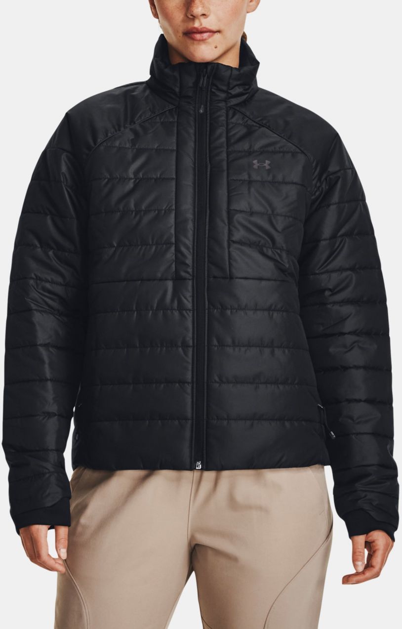 Čierna prešívaná zimná bunda Under Armour UA STRM INS JKT