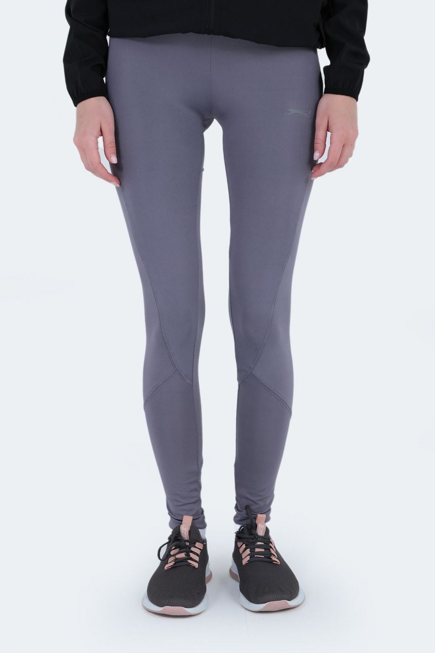 Slazenger PUNK Dámske fitness legíny antracit