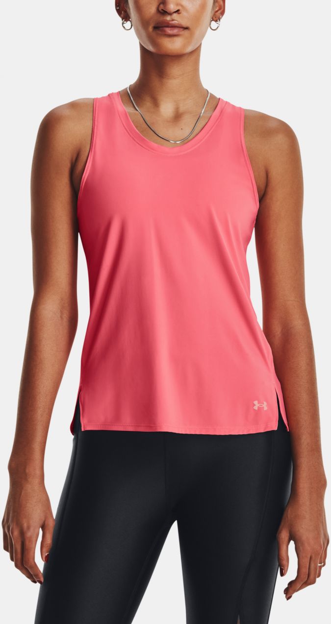 Ružové športové tielko Under Armour UA ISO-CHILL LASER TANK