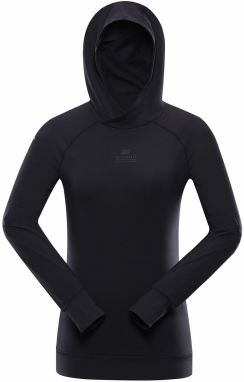 Women's quick-drying sweatshirt ALPINE PRO LIGHTA black