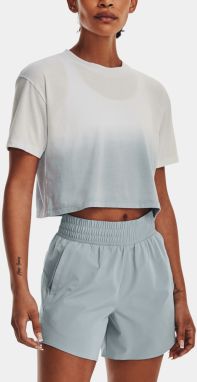 Bielo-modré dámske športové tričko Under Armour