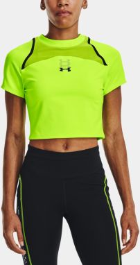 Neónovo zelené dámske športové tričko Under Armour UA Run Anywhere