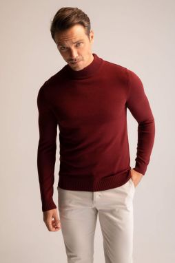 DEFACTO Slim Fit Rolákový Pulóver