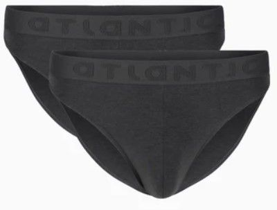 Men's Bamboo Briefs ATLANTIC 2Pack - dark gray