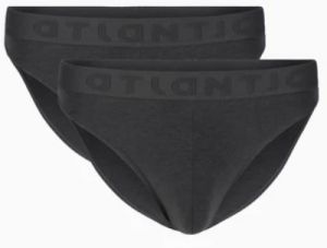 Men's Bamboo Briefs ATLANTIC 2Pack - dark gray