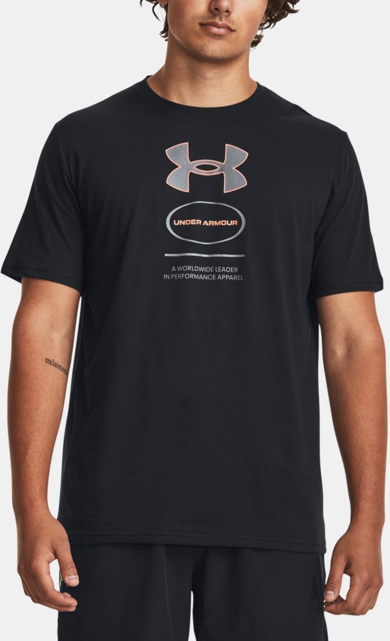 Čierne pánske športové tričko Under Armour Branded