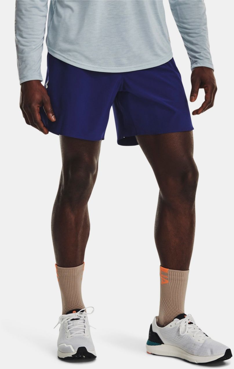 Nohavice a kraťasy pre mužov Under Armour - modrá