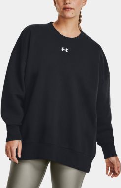 Čierna mikina Under Armour UA Rival Fleece OS Crew