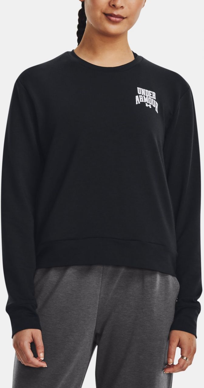 Čierna dámska športová mikina Under Armour Rival