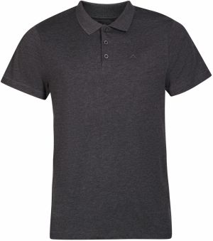Tmavosivé pánske basic polo tričko NAX HOFED