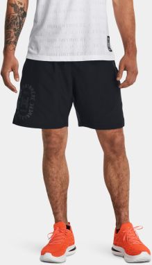 Čierne pánske športové kraťasy Under Armour RUN ANYWHERE SHORT