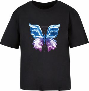 Women's T-Shirt Chromed Butterfly Tee - Black