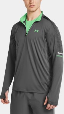 Tmavosivá pánska športová mikina Under Armour UA Tech Utility 1/4 Zip