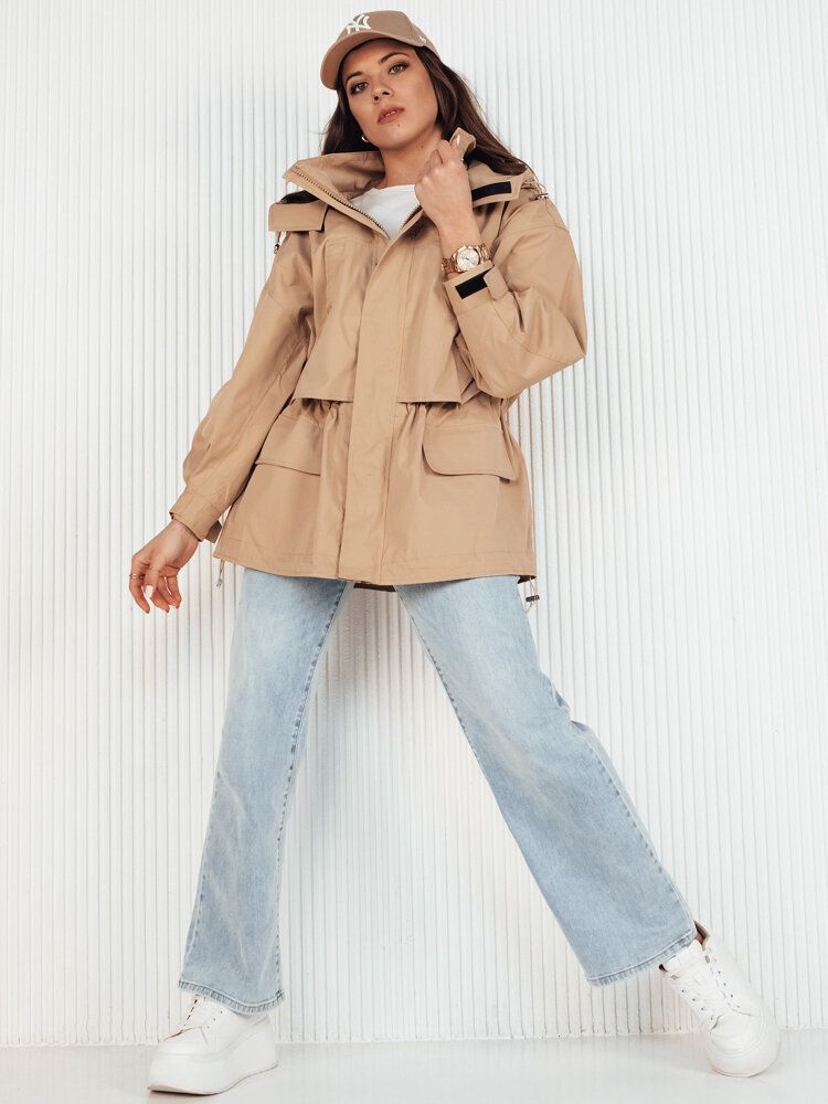MINESSA women's parka jacket beige Dstreet