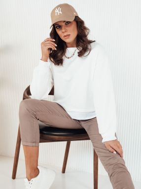 LORAN women's sweatshirt white Dstreet