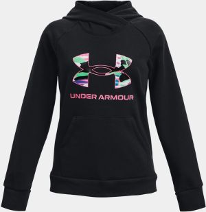 Mikina Under Armour Rival Fleece BL Hoodie-BLK - Dievčatá