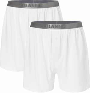 Men's boxers made of Pima cotton ATLANTIC - white