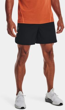 Čierne športové kraťasy Under Armour UA Peak Woven Shorts