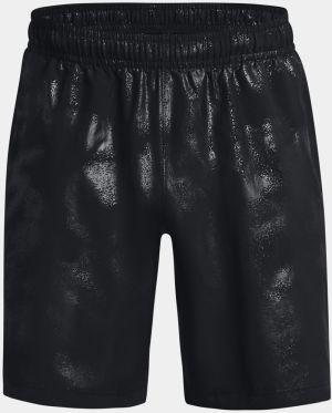 Čierne športové kraťasy Under Armour UA Woven Emboss Short