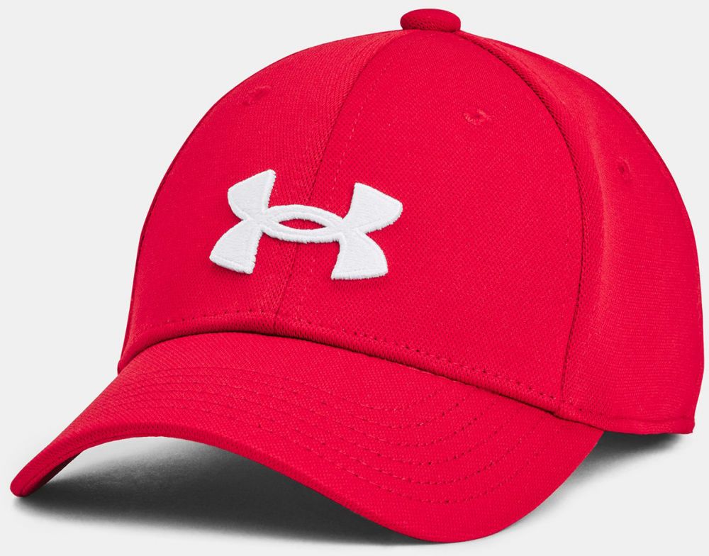 Červená šiltovka Under Armour Boy's UA Blitzing