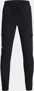 Čierne športové nohavice Under Armour UA Pennant Woven Cargo Pant